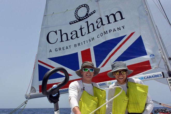 British skippers Sam Matson and Robin Elsey during The Transat AG2R La Mondiale © Artemis Offshore Academy